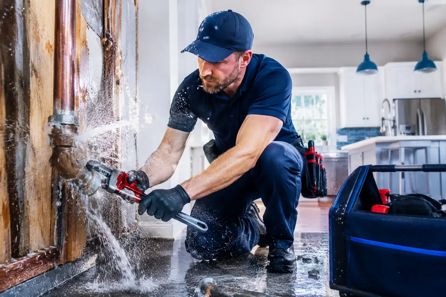 Local emergency pipe repair professionals in Wells, MI